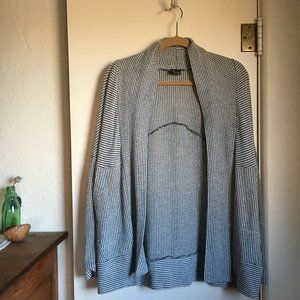 Wrap Front Baggy Cardigan